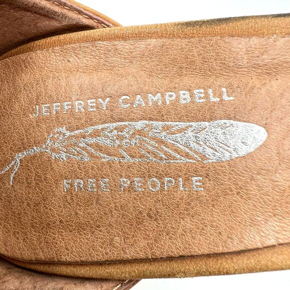 Jeffrey Campbell X Free Solitaire Ankle Strap Heels Women's 7 US - Picture 6 of 7